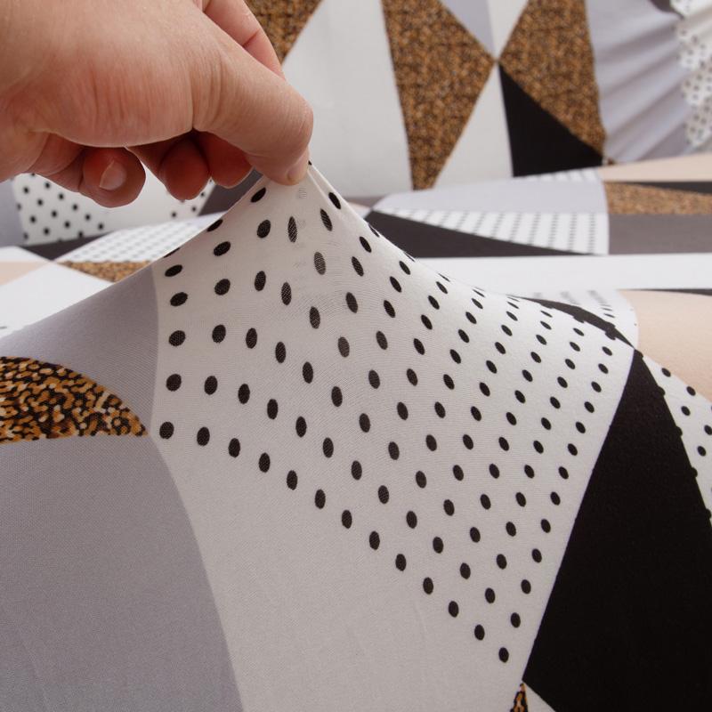 Stretch Slipcover Sectional Elastic Stretch Sofa Cover for Living Room Couch Cover L Shape Corner Armchair Cover 1/2/3/4 Seater