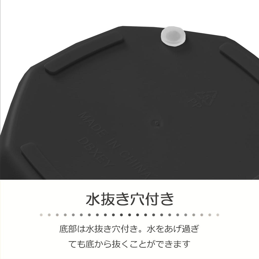 Hanging Hanging Flower Houseplant Wire Hanging Pot Lifactlab. Planter, Pot, Pot, (Matte Black, 15cm)