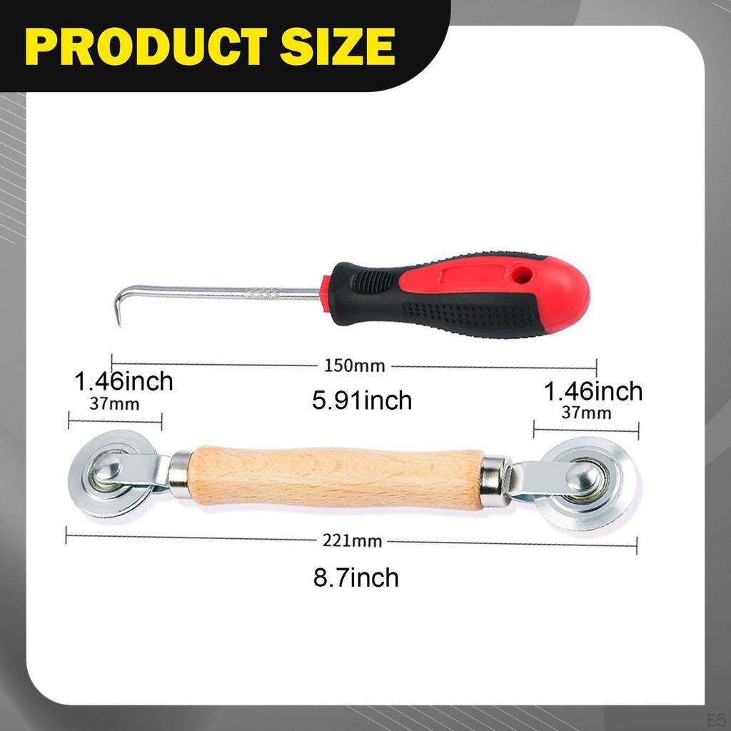 Screen Rolling Tool Installer Easy to Use Replace for Installing,Window Roller,Screen Repair