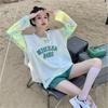 Korean-Style Ice Silk Mesh Sunscreen Cardigan - Lightweight Summer Women's Pullover with Long Sleeves