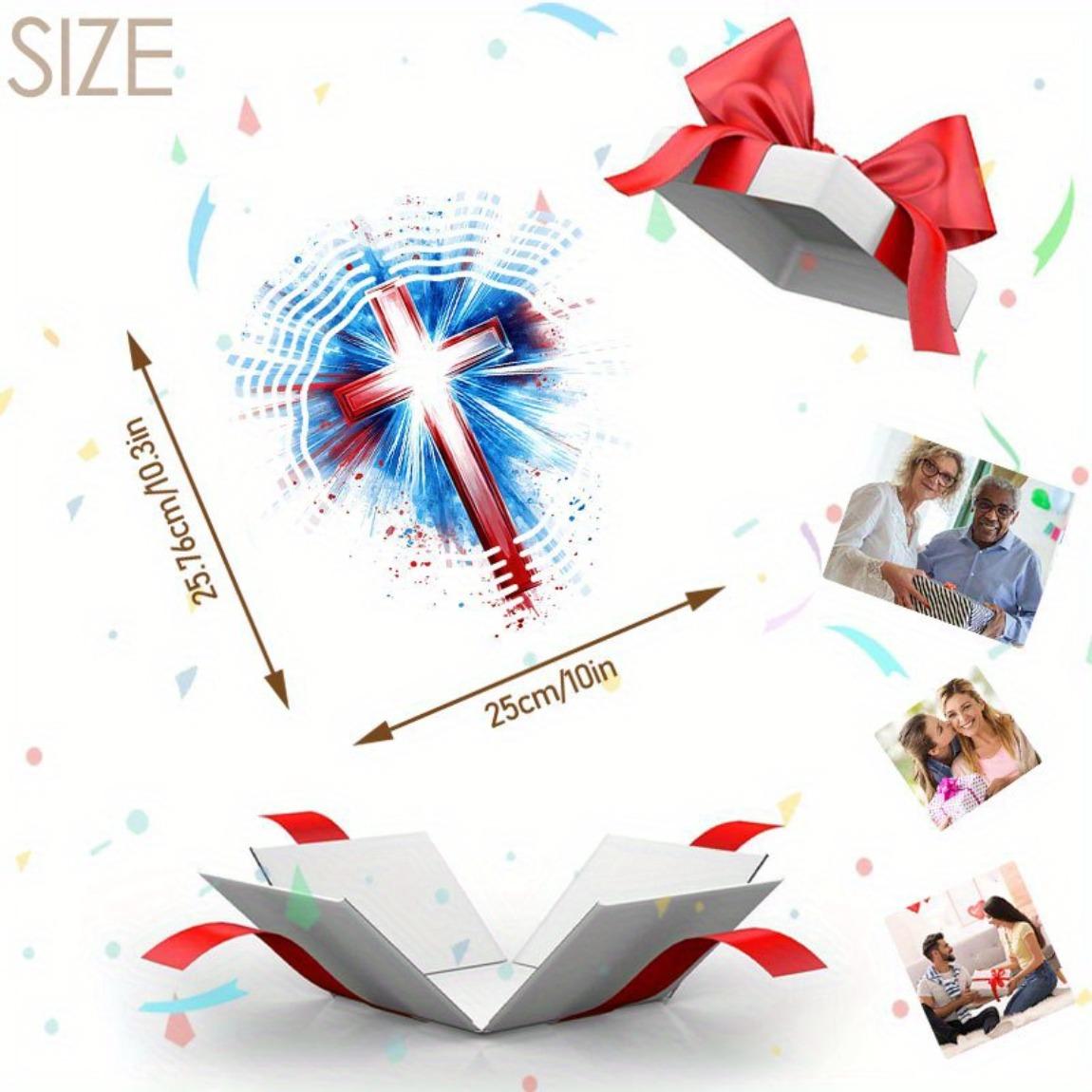 

Металлический колокольчик ветра, уличный подвесной декор для сада, патио, двора, яркий красно-бело-синий вихревой дизайн, крестообразный, работающий от ветра, без батареек