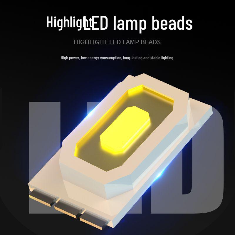 Solar Rechargeable Camping Light with Ultra-Long Battery Life for Emergency and Mobile Use.