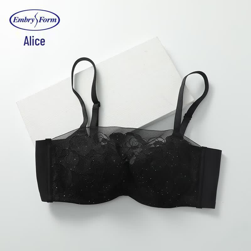 Lace Bandeau Underwire Bra 75C