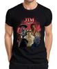 Jim Hopper Stranger Sheriff Hawkins Polizei Geschenk Serie 90s Bootleg Herren T-