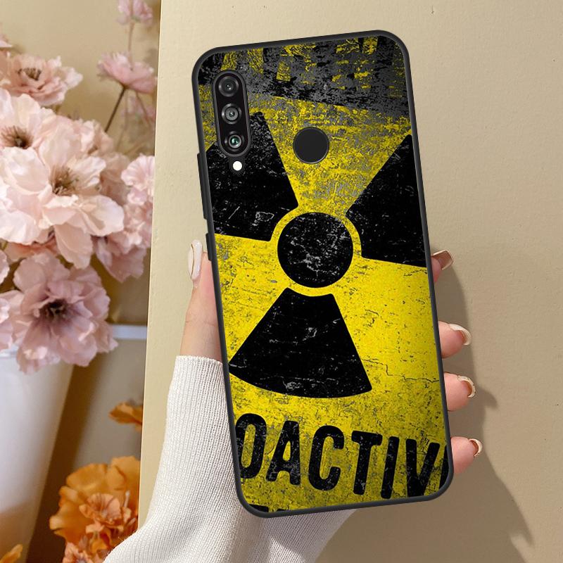 

Nuclear Radiation Emblem For Huawei Nova Y70 Y91 Y61 Y73 Y72 Y90 Y60 12s 12i 11i 8i 9 10 SE P40 Lite P30 P60 Pro Case Huawei Nova Y73