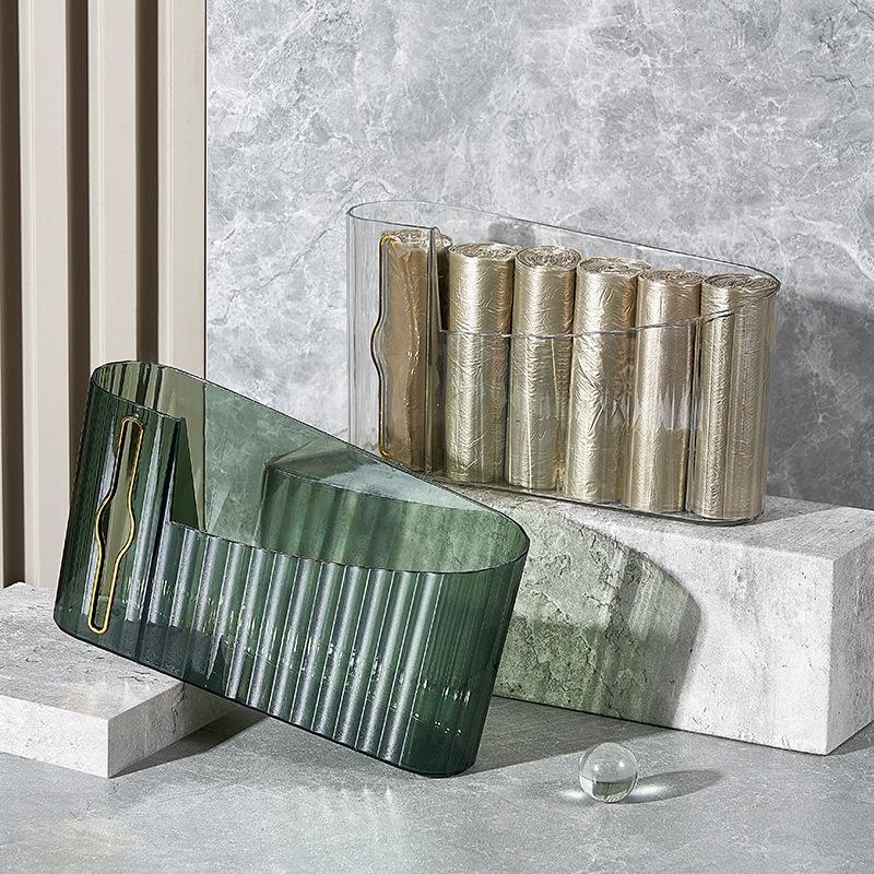 JingJingRS Wall-Mounted Disposable Trash Bag Dispenser