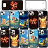 Cover for iPhone 17 16 15 Xiaomi Poco Redmi Note 14 13 12 Pro Max 9 16e Samsung Galaxy S25 S24 S23 OPPO Huawei Charmander Pokemon Pikachu Phone Case