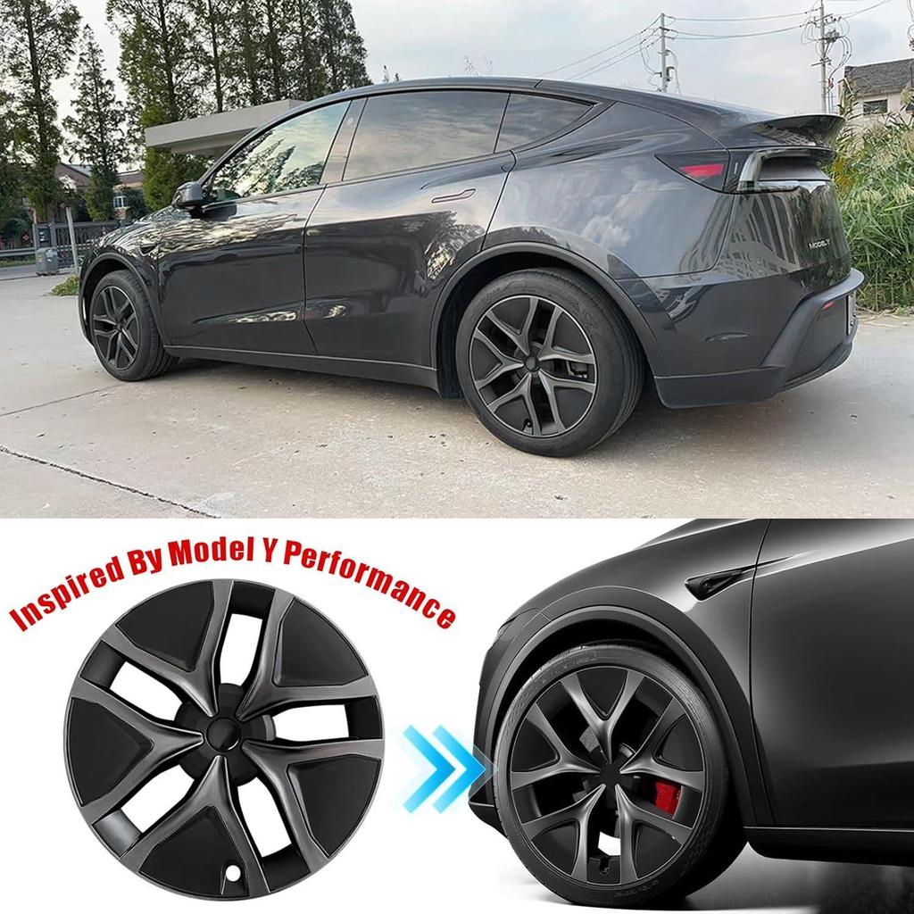19-Zoll Radkappen für 2025-2026 Tesla Model Y (4er-Set)