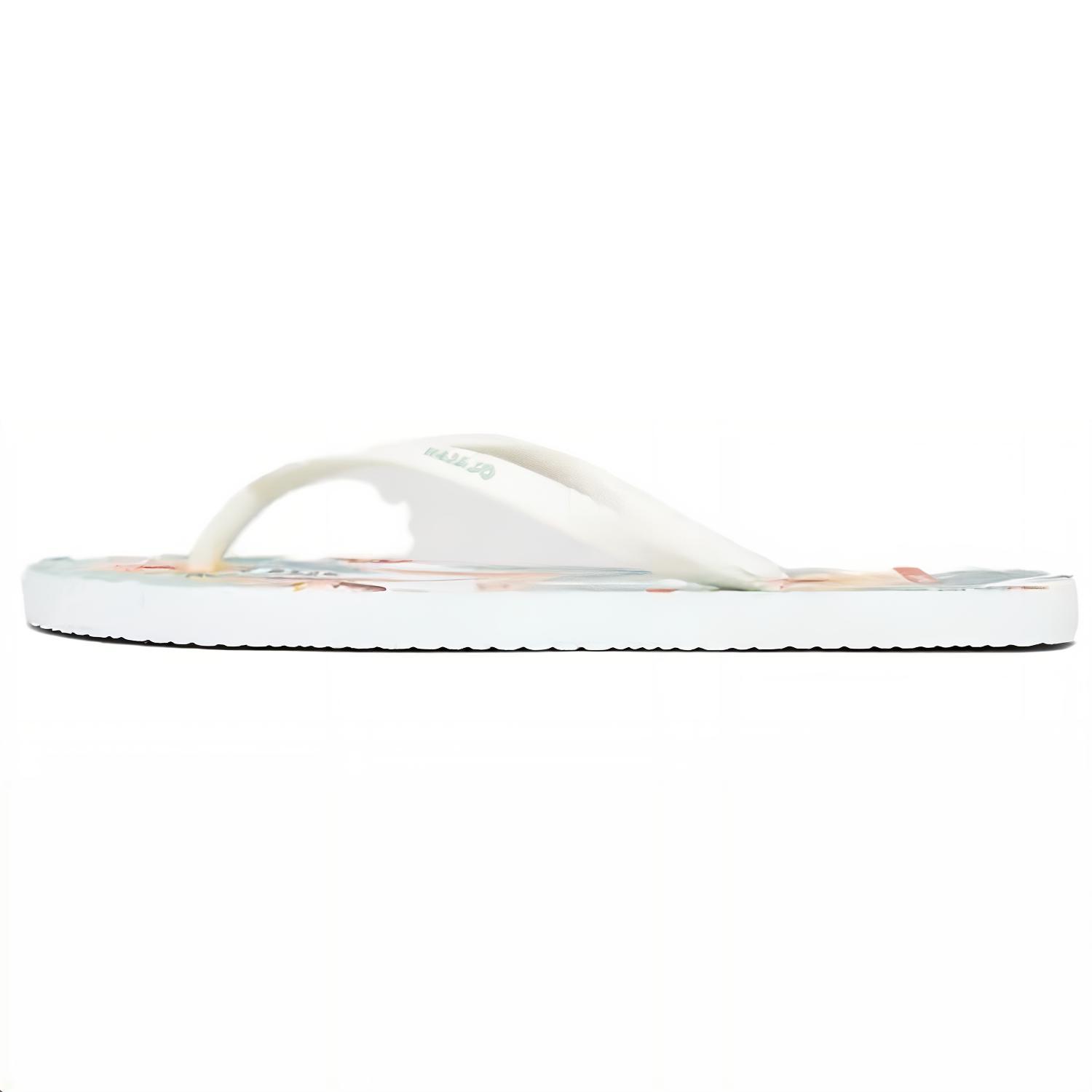 

DECATHLON 120 Tropical Comfortable Casual Flat Non-Slip Flip Slippers Women s Snow White 37/38 снег