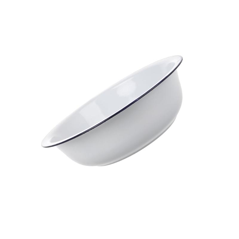 652F Enamel Mixing Basin Hygienic Coating Enamelware Perfect For Modern Households