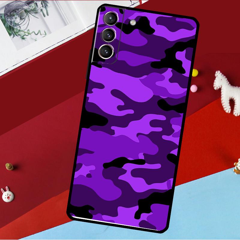 Army Camo Camouflage Funda For Samsung Galaxy S26 S25 S23 S22 S20 S24 Ultra S9 S10 Plus S21 FE S25 FE Phone Case