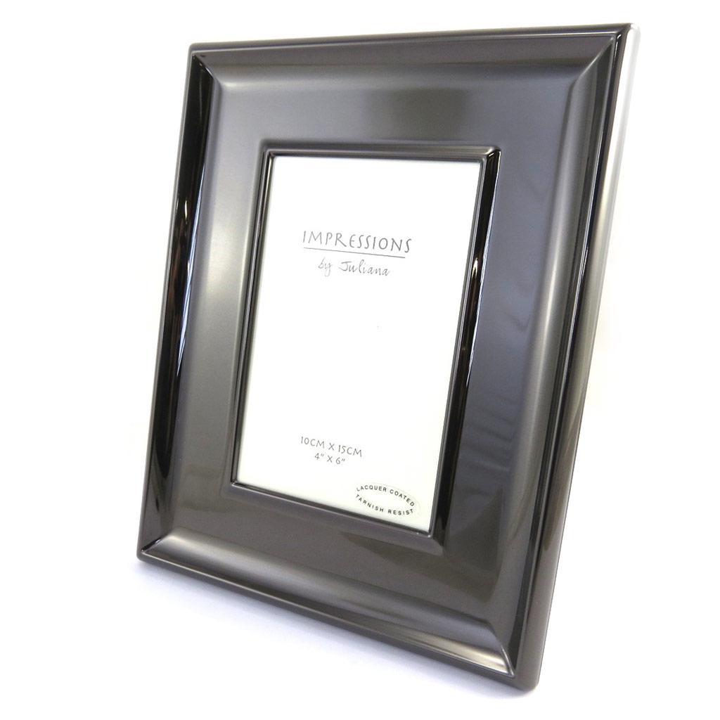 Les Trésors De Lily [M3118] - Gray 'Design' Photo Frame (10x15 Cm)