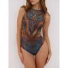 Sunscreen Swimsuit Women's European and American One-piece Swimsuit Bikini