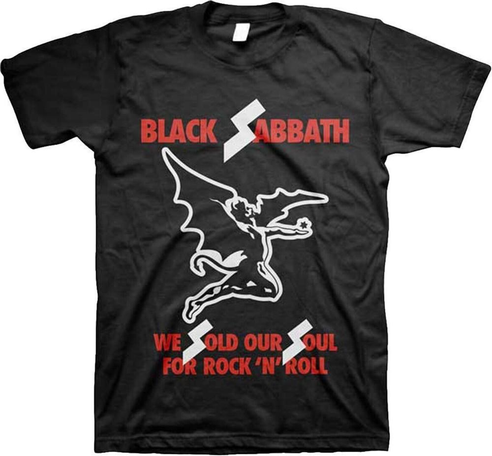 BLACK SABBATH cd cvr МЫ ПРОДАЛИ НАШУ ДУШУ Официальная РУБАШКА МАЛЕНЬКАЯ Новая ozzy osbourne Унисекс Футболка S