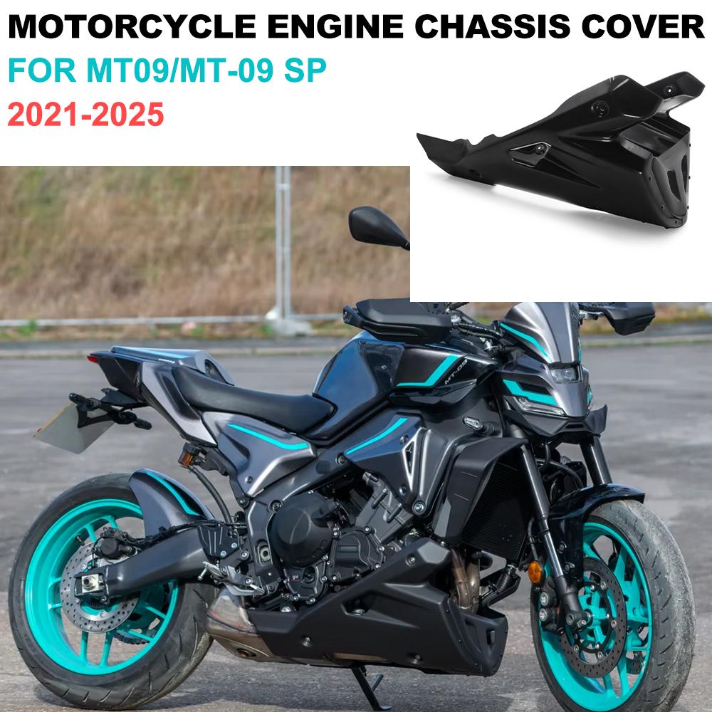 Motorcycle Accessorie Chassis Expedition Skid Plate Engine Chassis Protective Guard For MT-09 SP 2025 Mt09sp 2024 2023 2022 2021