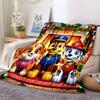1Pc Christmas Adventure Pals Blanket Soft And Comfortable Casual Warm Camping Travel Christmas Halloween Gift M91767