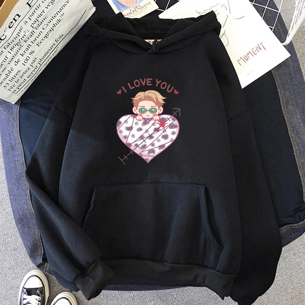 

Популярные аниме дзюдзюцу кайсен толстовки с принтом мультфильм Кенто Нанами графический свитшот мужская уличная одежда с длинными рукавами унисекс зимние топы с капюшоном