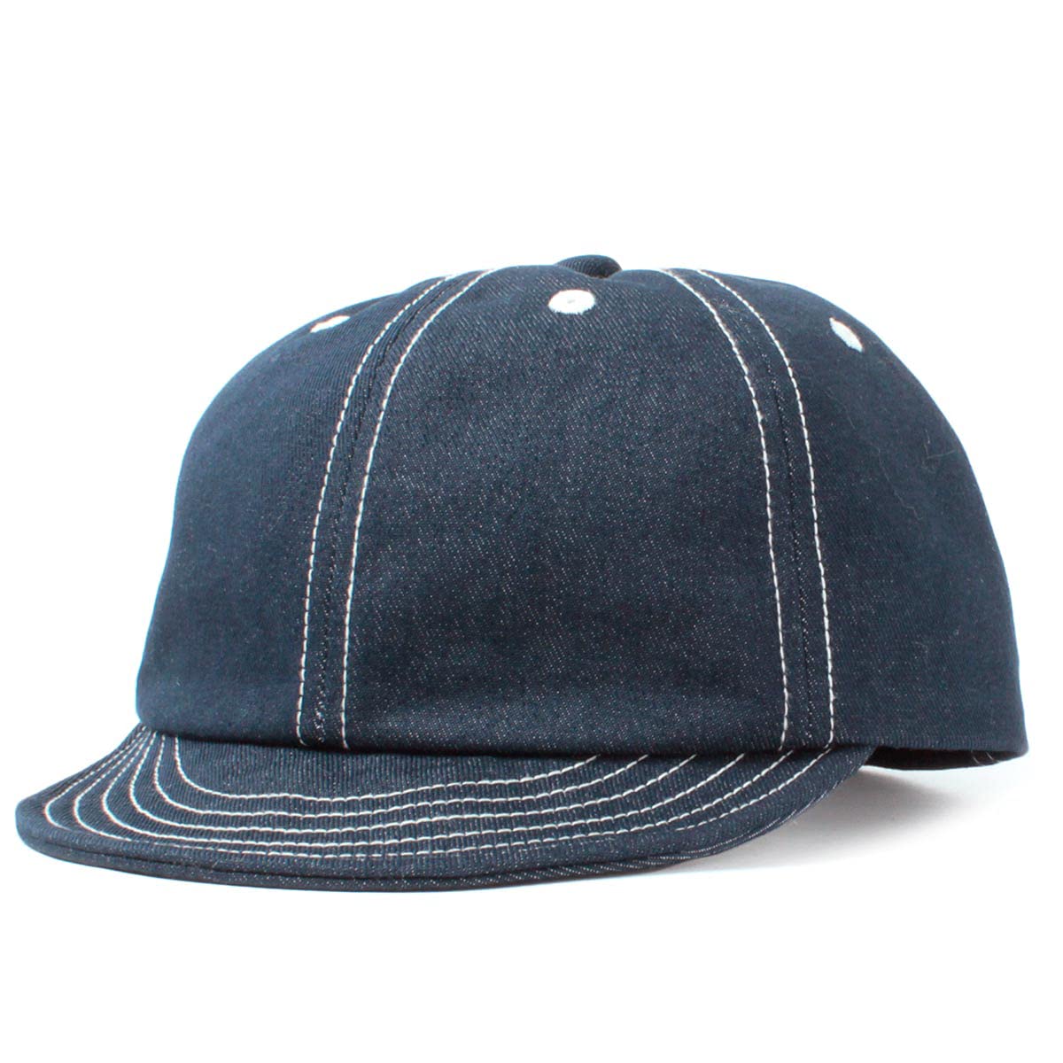 

Umpire Cap Short Brim Denim Ball Cap All Seasons Free Size Big Size Number [Basic Quench] Women s Men s (JP, Size, 62.0 cm, 64.0 cm, Indigo)