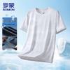 ROMON Men's Ice Silk Quick-Dry Round Neck T-Shirt