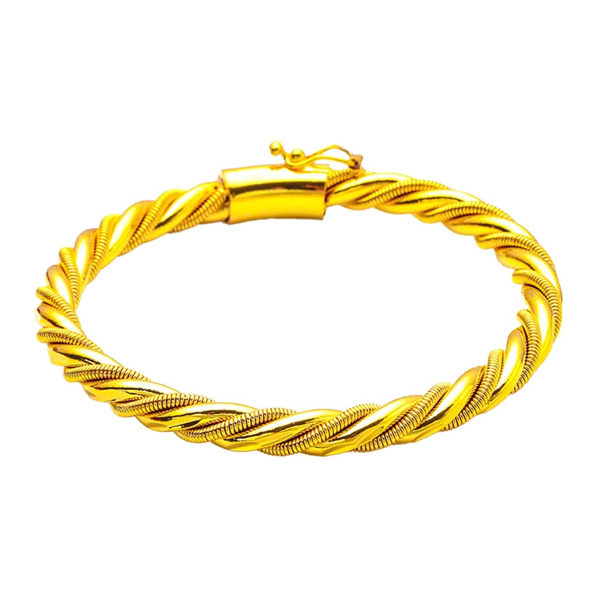 

Женский браслет-твист Браслет с открывающейся застежкой Браслет-твист Изысканное плетение твист Элегантный и многослойный визуальный эффект