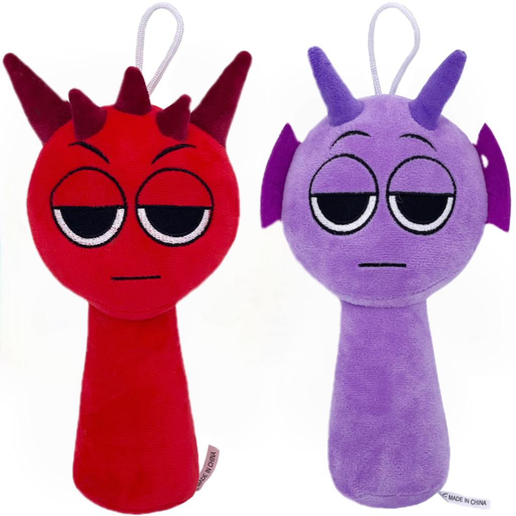 Sprunki Plush Toy Doll - Cartoon Pillow from Sprunki Game, Stuffed Animal for Kids, Birthday Gift 20-23cm