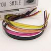 4PCS Sunglasses Frame Shape Plastic Hairband For Women Elegant Solid Headband Hair Decorate Hair Hoop Fashion Hair Accessories