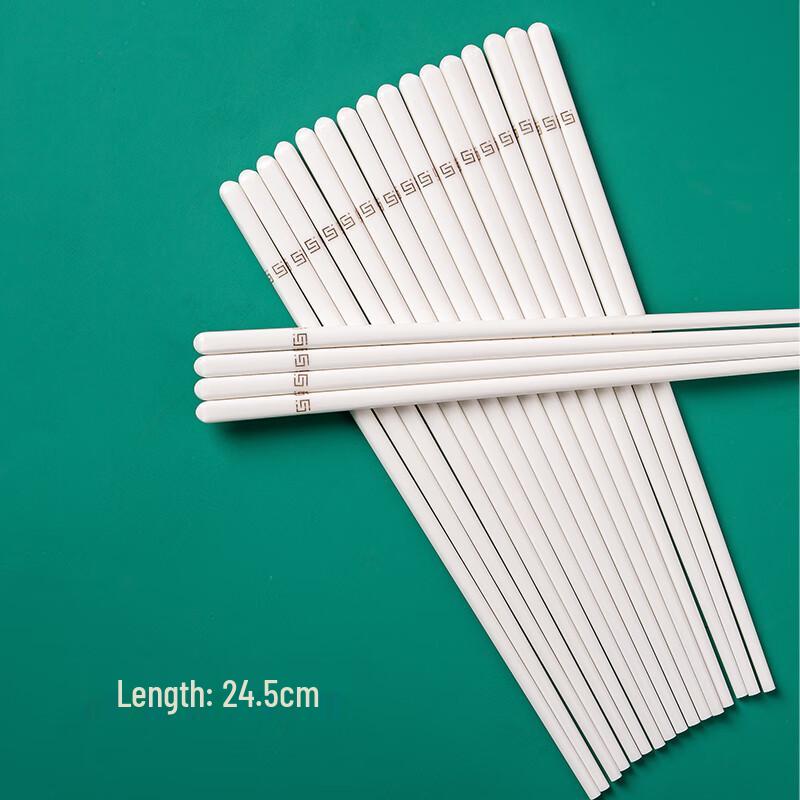 Jingdezhen Ceramic Chopsticks 10-Pair Set