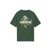 Li Ning Sports Fashion Collection T Shirt Unisex Mist Pine Green AHSS589-3