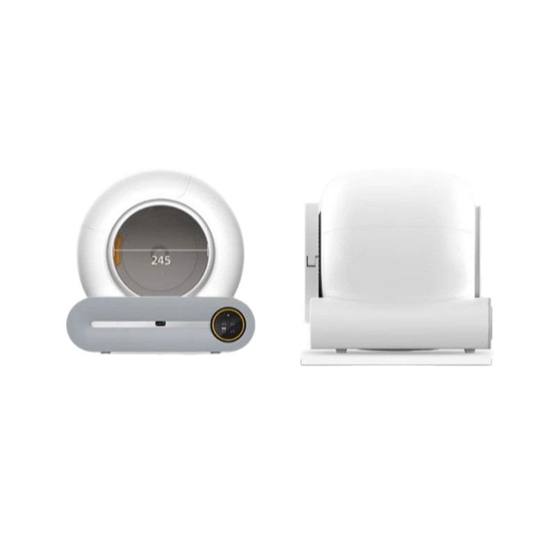 Smart Automatic Cat Litter Box with One-Key Cleaning, Extra Large Electric Cat Toilet