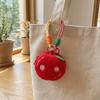 Plush Pouch Cartoon Bag Pendant Fruit Dolls Coin Purse Creative Plush Earphone Bag  Women
