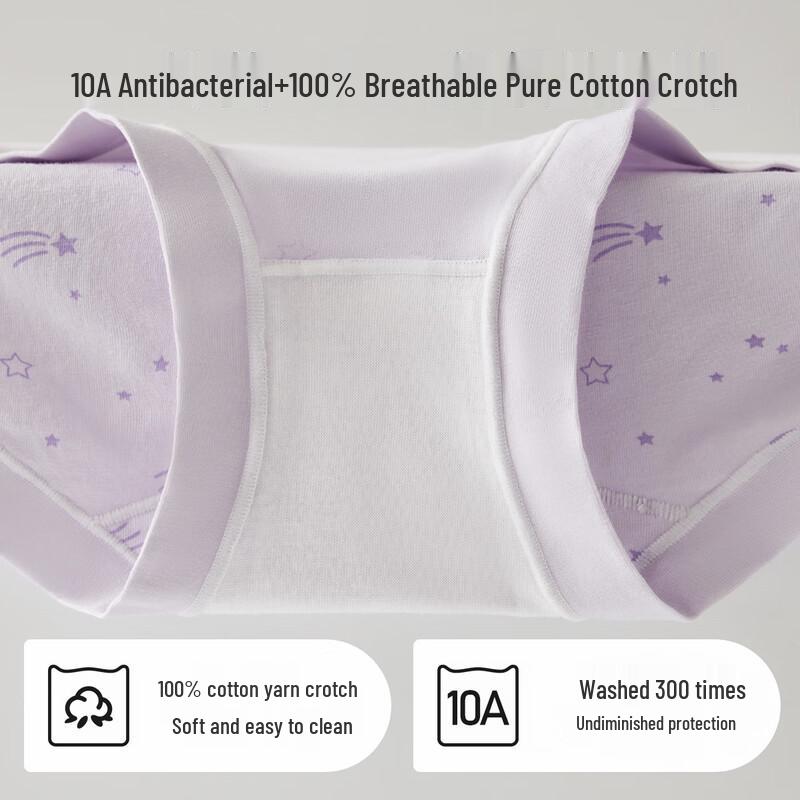 Maoren 60S Long-Staple Cotton Antibacterial Women's Briefs