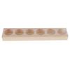 Wooden Essential Oil Display Stand One Tier Organizer Box Tray Shelf for Storing and Presenting Roller Bottles