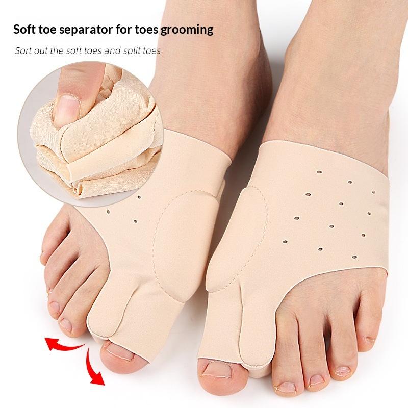 1Pair Toe Separator Corrector Hallux Valgus Bunion Toe Straightener Foot Pain Relief Bone Thumb Adjuster Pedicure Tools