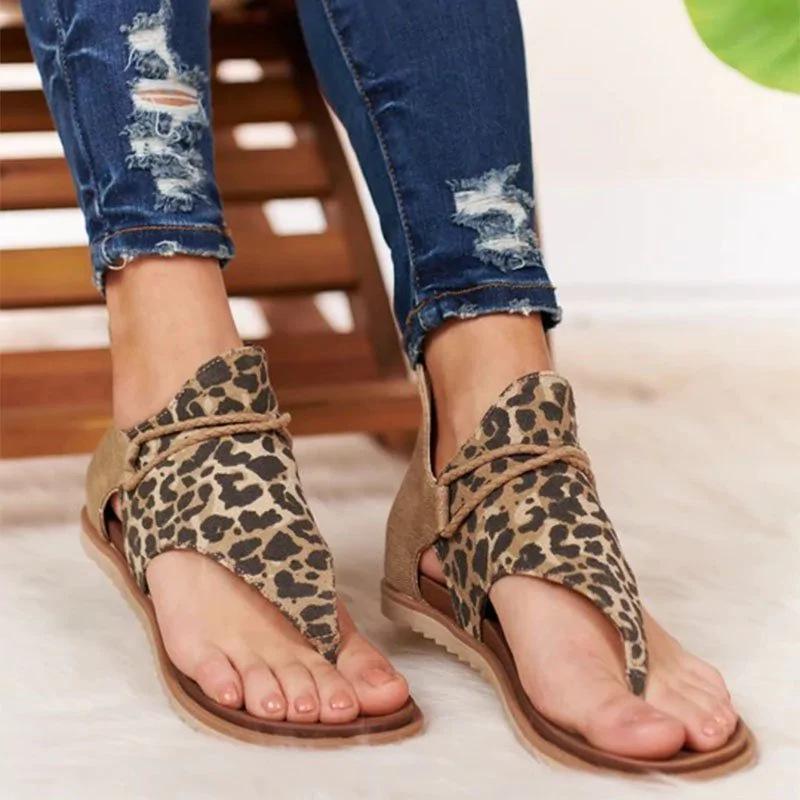 zip flip flop sandals