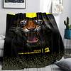 1PC Al-Ittihad Club Patterned Flannel Blanket Suitable For All Seasons for Home Decor Warmth and Comfort Gifts Holiday Present