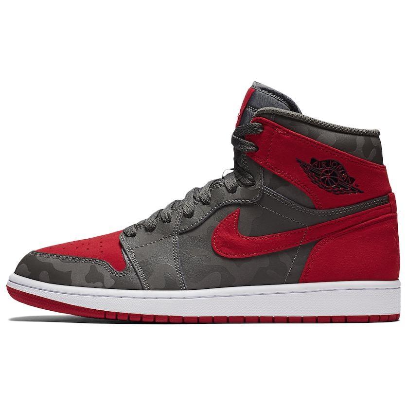 Air Jordan 1 Retro High Premium Red Camo Men s AA3993-032 EU 40.5