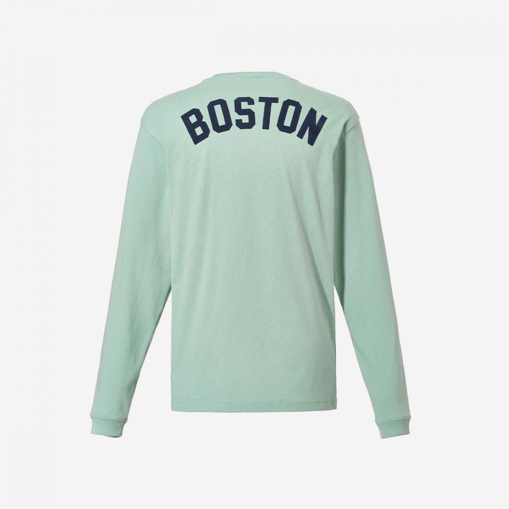 New Balance Uni Boston Long Sleeve Nbndebs051   51  Light Blue