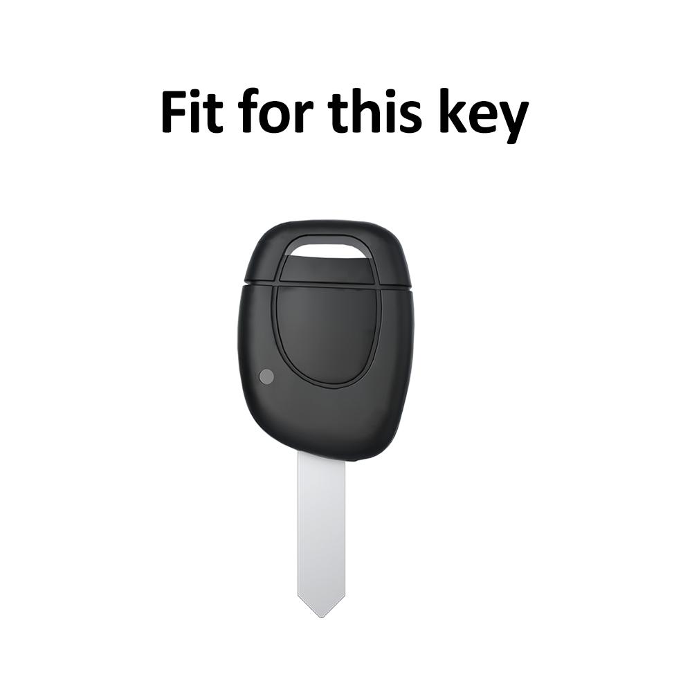 1 Button Soft Tpu Car Key Case Cover Shell Fob Holder For Renault Clio Ii Symbol Kangoo Twingo Master Kangoo Keyless Protector