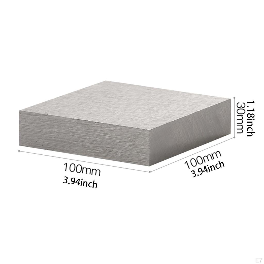 Bench Block Flat Sturdy Your Work Surface Stamping Tool Square