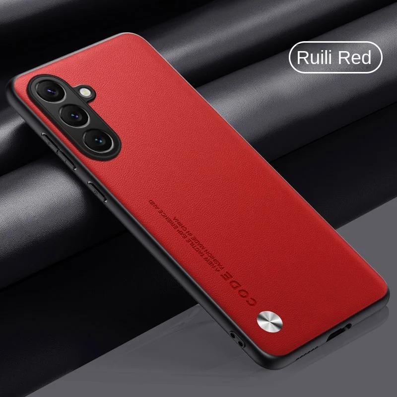 

Роскошный чехол из искусственной кожи для Samsung Galaxy S24 S23 FE S24 S23 Ultra M35 M55 M34 M54 M14 M33 M53 A 55 05 05s 25 15 54 34 14 Противоударный чехол For S24 FE