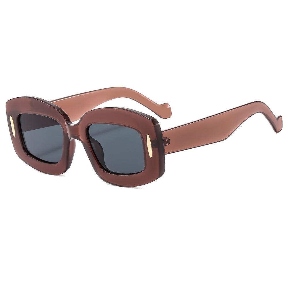 Sunglasses Women'S Stud Accessories Personalized Glasses Retro Street Sunglasses