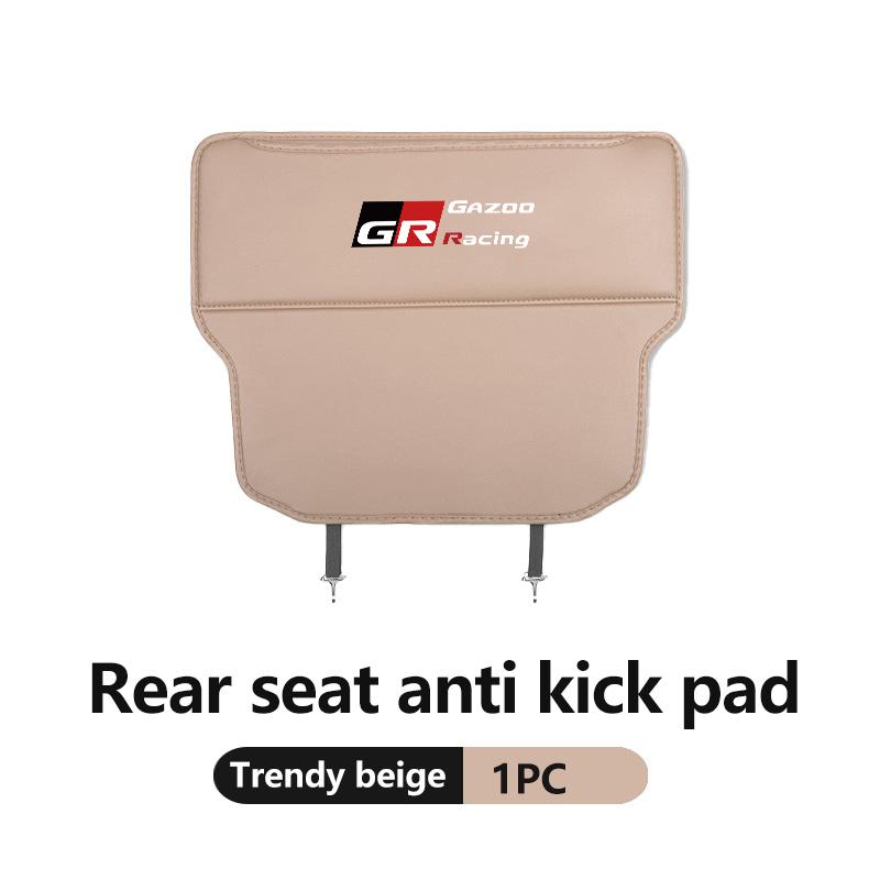 

Car Storage Anti-Kick Bag Protector Seat Back Cover Anti Dirty Accessories For Toyota GR Yaris Corolla Prius Aqua Vios Mirai
