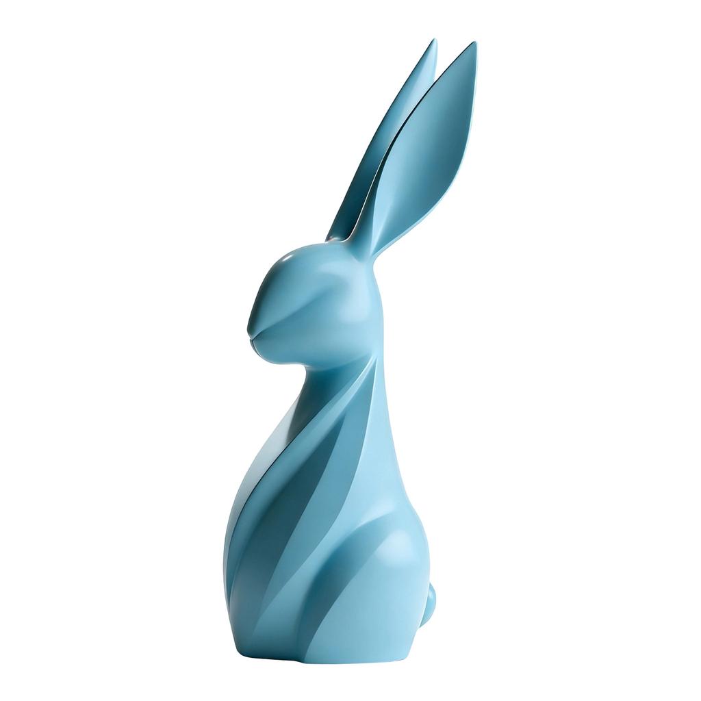 Easter Bunny Statue Ornament - Modern Minimalist Living Room Desktop Home Decor