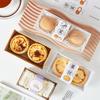 Meat Floss Cake Roll Kraft Paper Box for Pastry, Sandwich, or Dessert