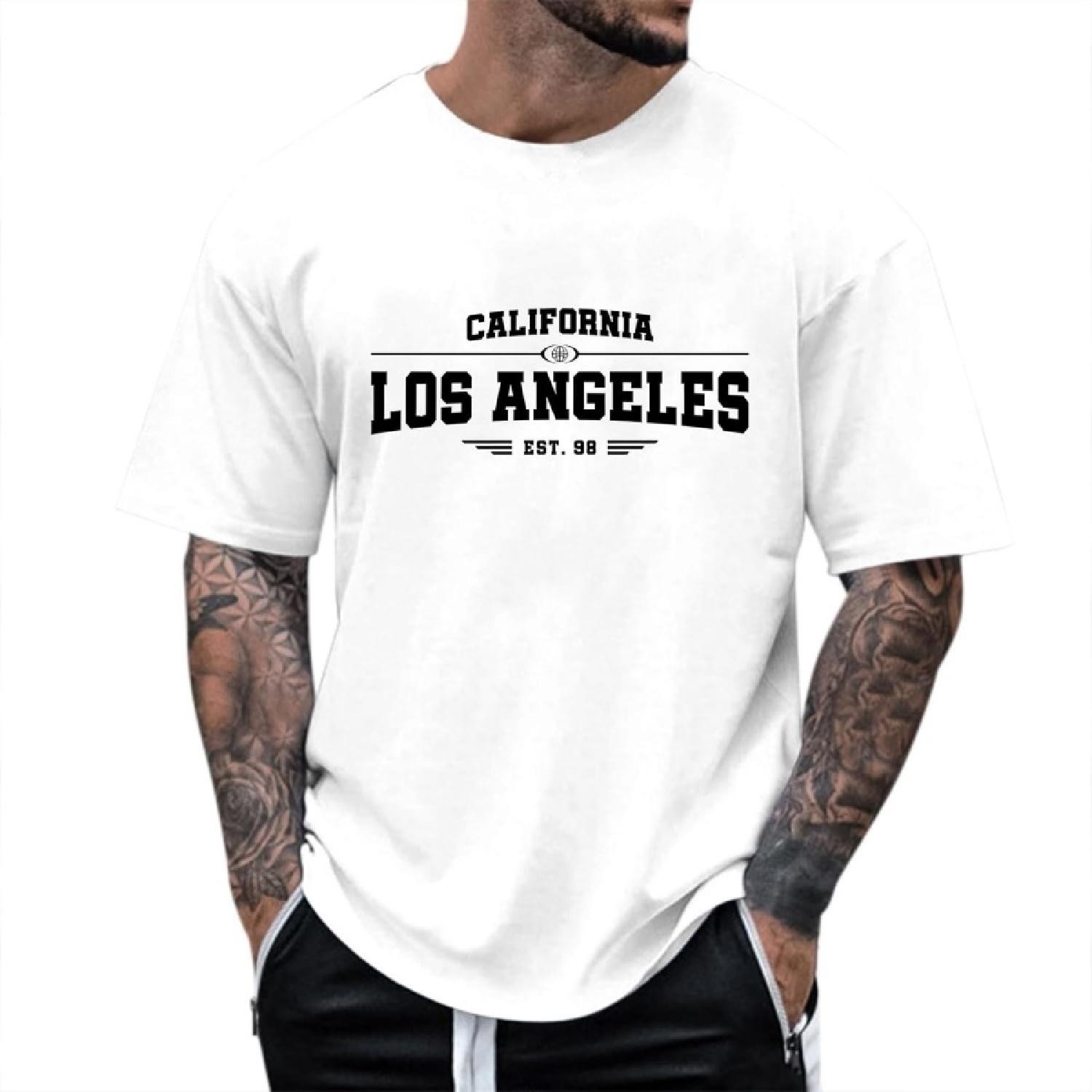 

Men s 1898 Brooklyn New York Letter Print Graphic Tees Oversized T Shirt Summer Tops Casual 2025 Shirts for Men XXXXXL білий