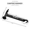 Multifunctional Aluminum Zinc Zinc Alloy Tent Hammer Tent Accessories Grond Nail Hammer Camping Peg Hammer