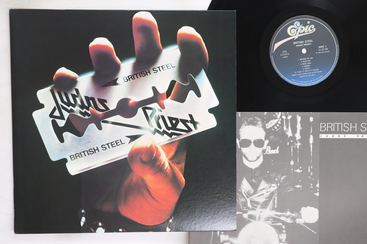 

LP Record JUDAS PRIEST - British Steel 253P208 EPIC 1980 Japan Metal Used