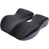 Car Seat Booster for Adults Truck Driver Seat Cushion Orthopedic Seat Cushion Memory Foam Chair Cushion, Office Chair Cushions, 17.12x16.73x3.93in