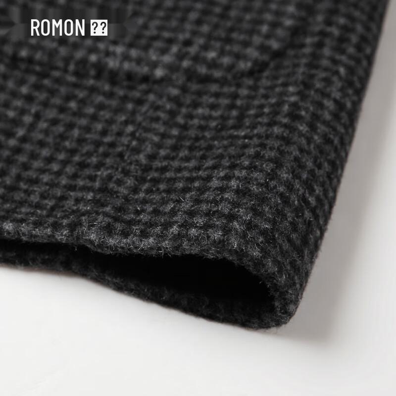 Men's Slim Fit Double-Faced Wool Blend Blazer