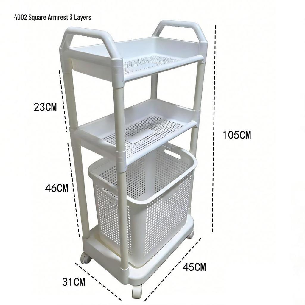 Dirty Clothes Laundry Hamper for Bathroom and Toilet Storage